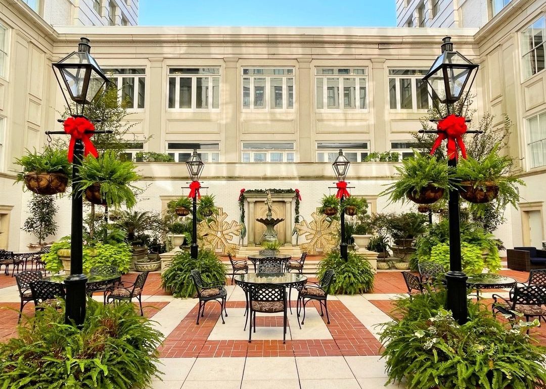 Courtyard of the Ritz-Carlton, New Orleans