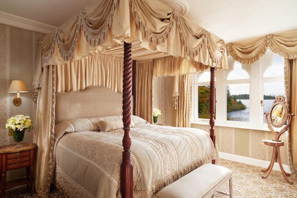 bedroom at Ashford Castle