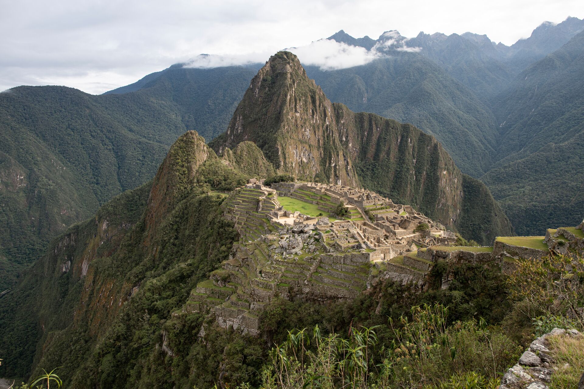 View of Machu Picchu 