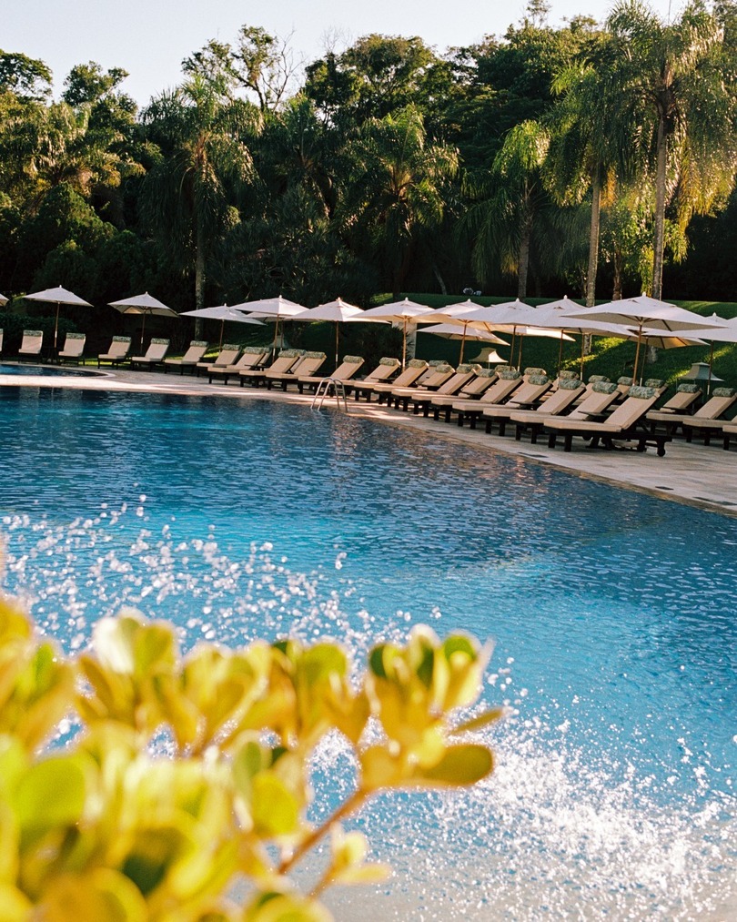 swimming pool at Belmond Hotel das Cataratas, Iguazu Falls, Brazil