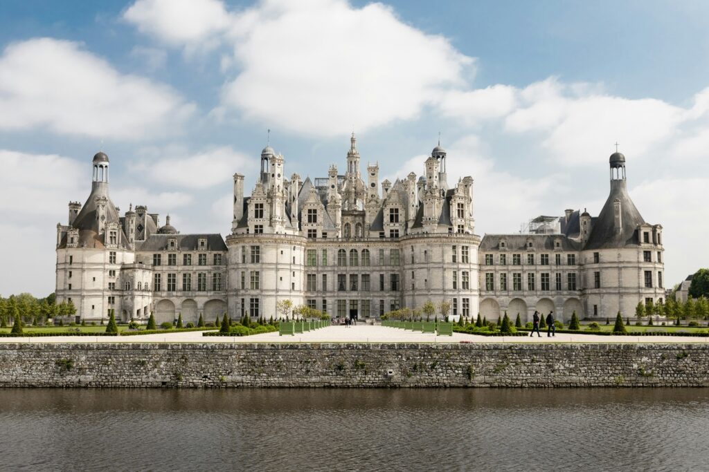 chateau along the Loire River France